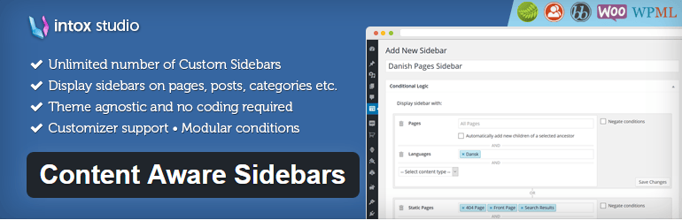 Wordpress Plugin Content Sidebars